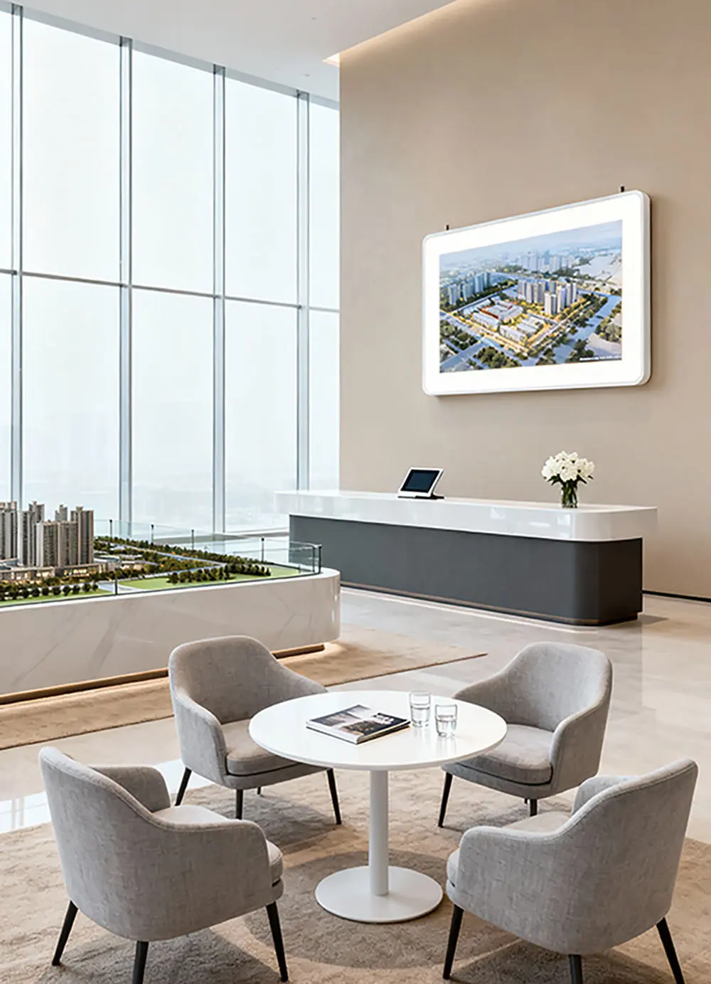 山东烟台星河湾钢结构接待中心售楼部